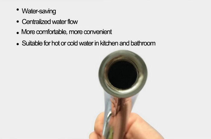 China Widely Use Deck Mounted Kitchen Water Pipe Faucet Spout