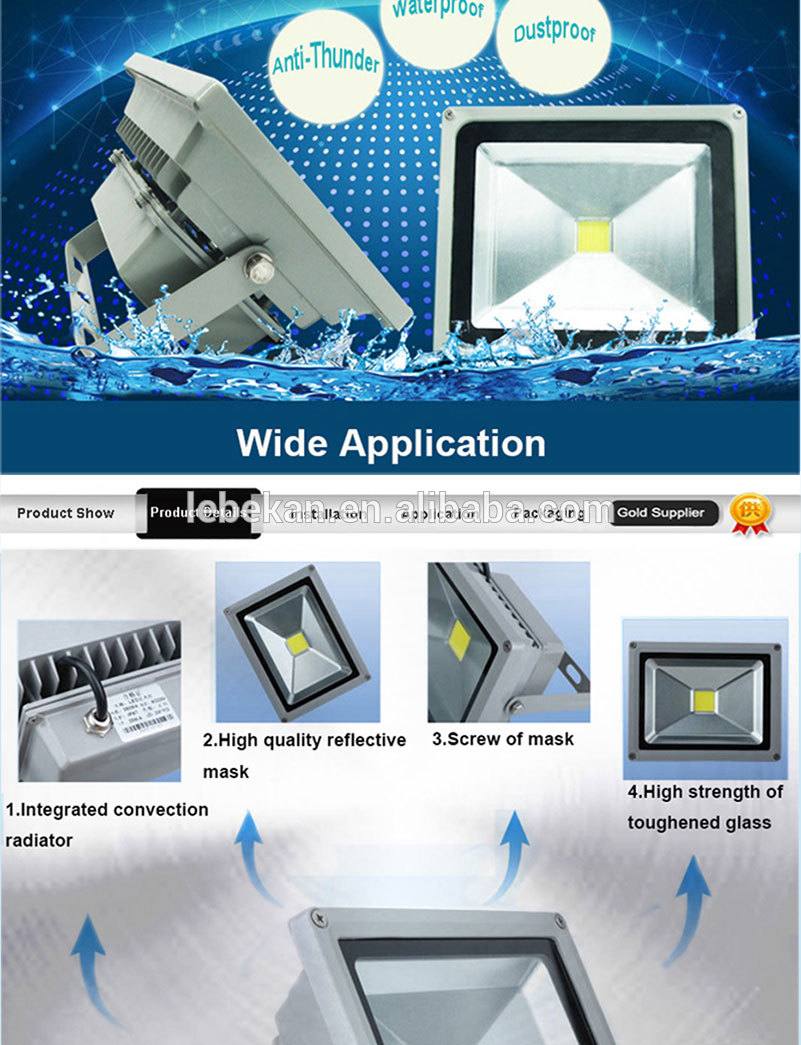 Top quality super bright 30w 50w 100 watt 150w 200w led outdoor flood light