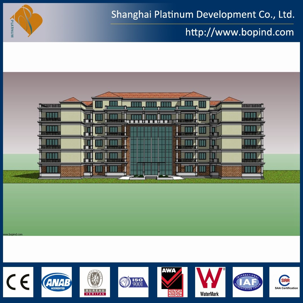 prefabricated high rise steel building