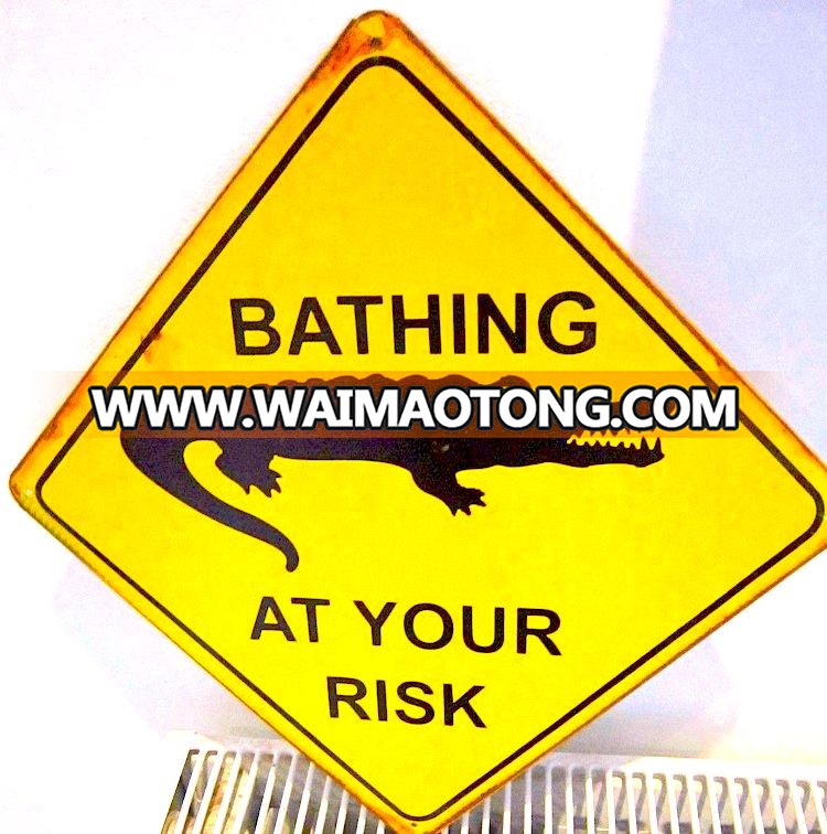 DANGER KEEP OUT Safety Warning Wall Sign Metal Aluminum Name Plate