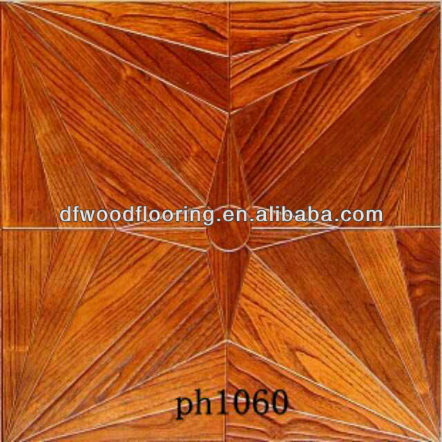 Chinese Distinctive Small Leaf Red Sandalwood Parquet Wood Flooring