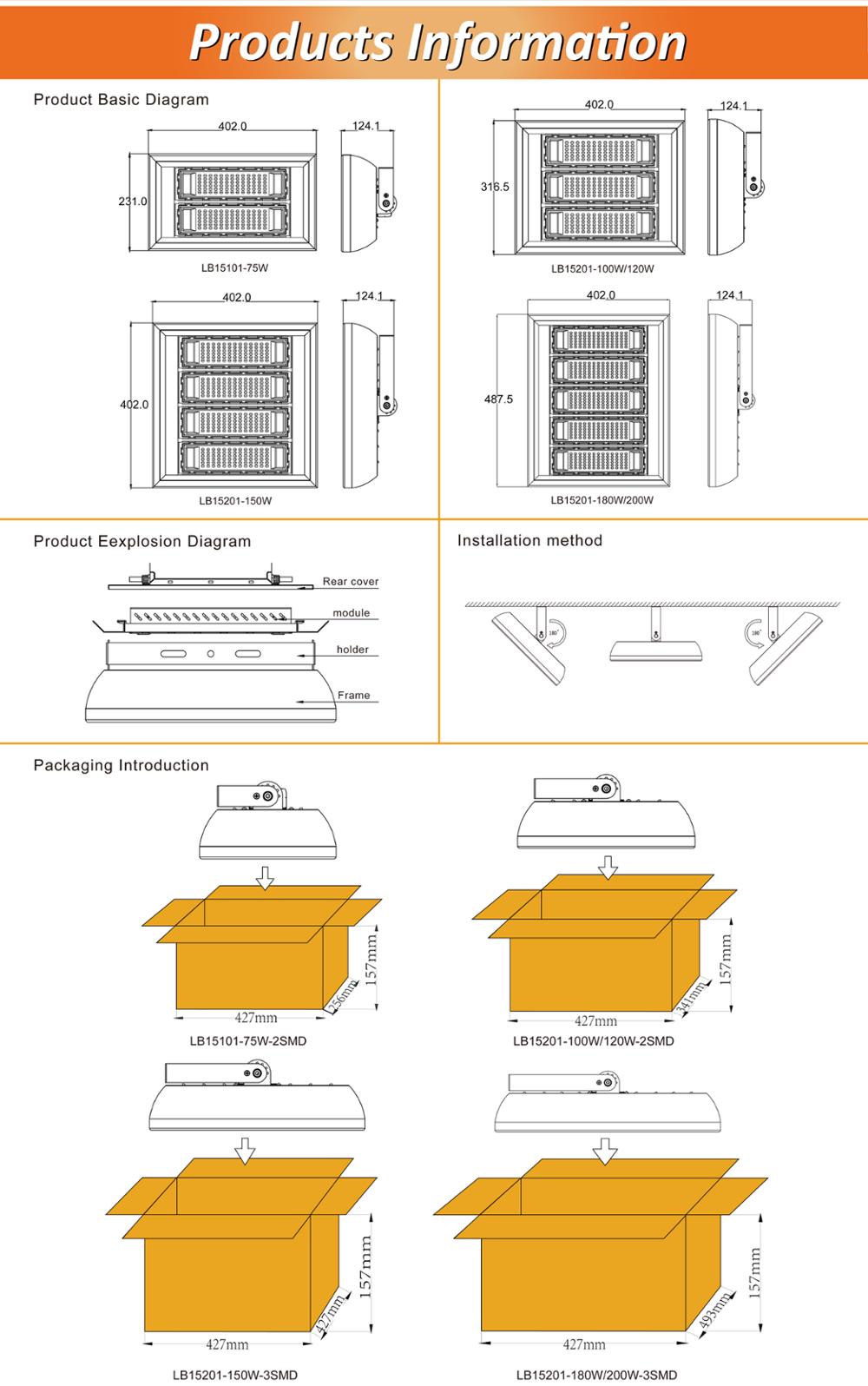 New Products 7 Year Warranty Popular LED ceiling light/ industrial led low bay light