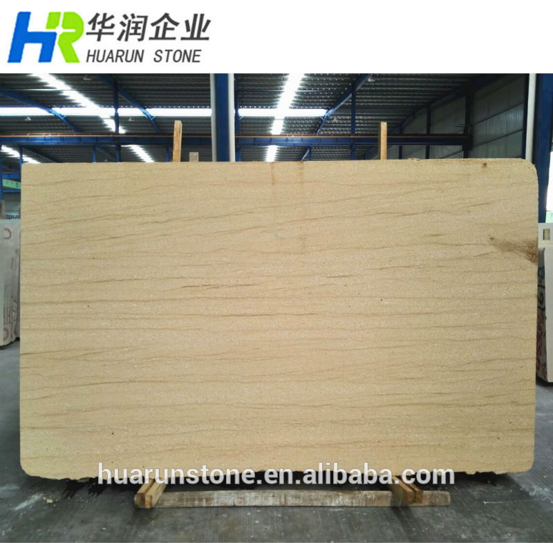 Yellow Sandstone Exterior Wall Cladding, Niwala Wooden Sandstone