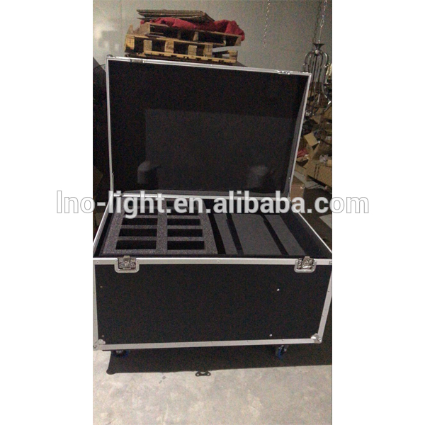 Aluminum Road ready trunk Flight case for Floor Lamp LED lighting