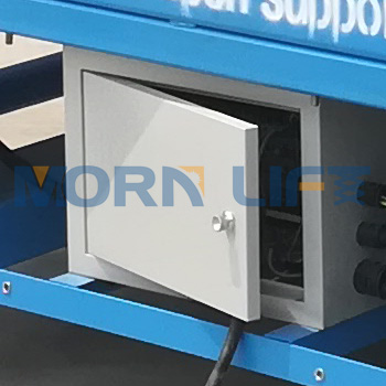 Shandong mobile scissor lift table batteries for sale