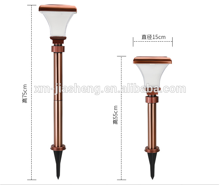 Amazon supplies innovative Solar Lawn Lamp Outdoor Waterproof Lighting used as Courtyard Lamp