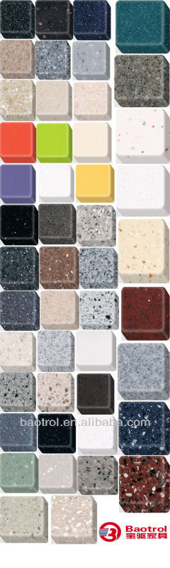 Artificial mable stone sheets / acrylic countertop slabs