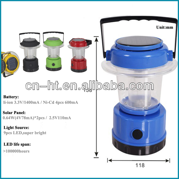 led solar lights camping portable led inflatable solar lantern