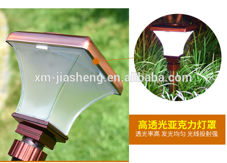 Amazon supplies innovative Solar Lawn Lamp Outdoor Waterproof Lighting used as Courtyard Lamp