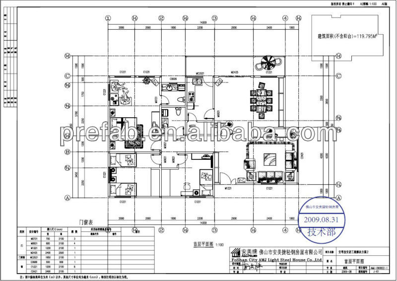 Africa prefabricated house made in foshan