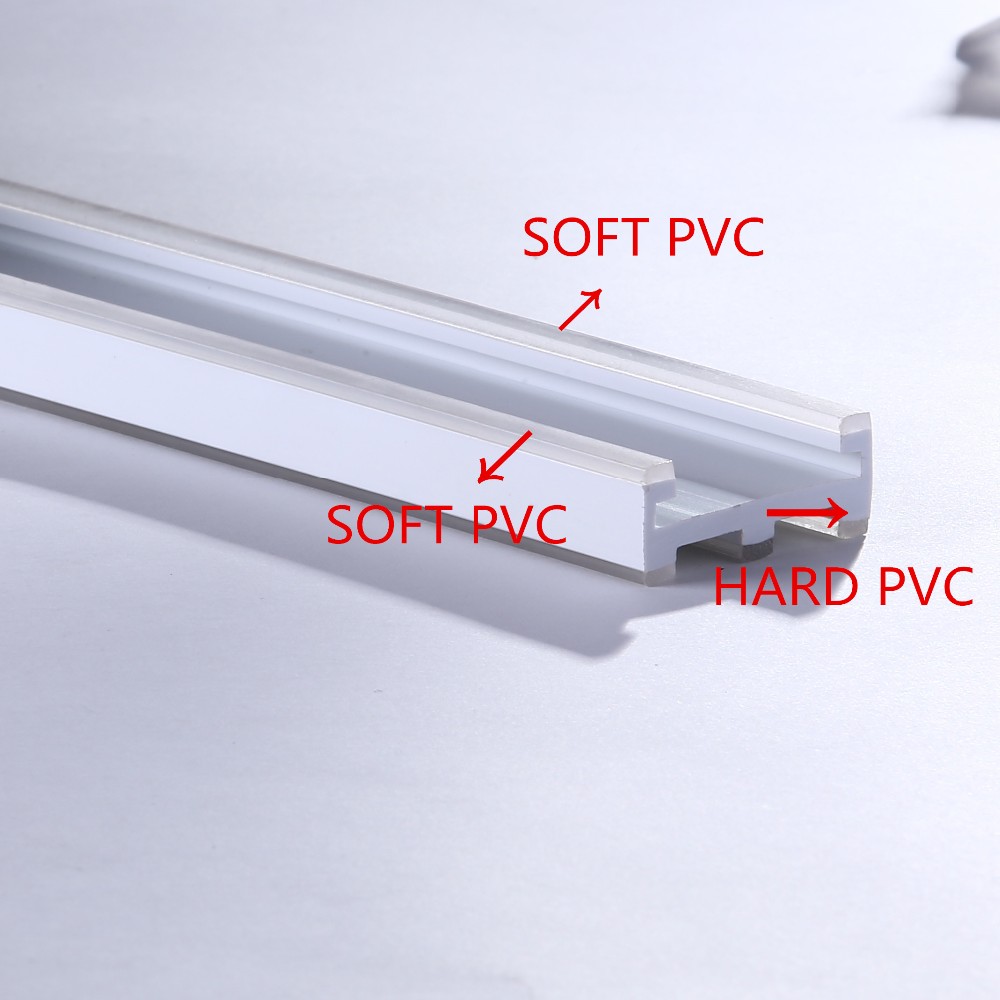 U SHAPE PLASTIC PROFILE/ CO-EXTRUDED PLASTIC PROFILE