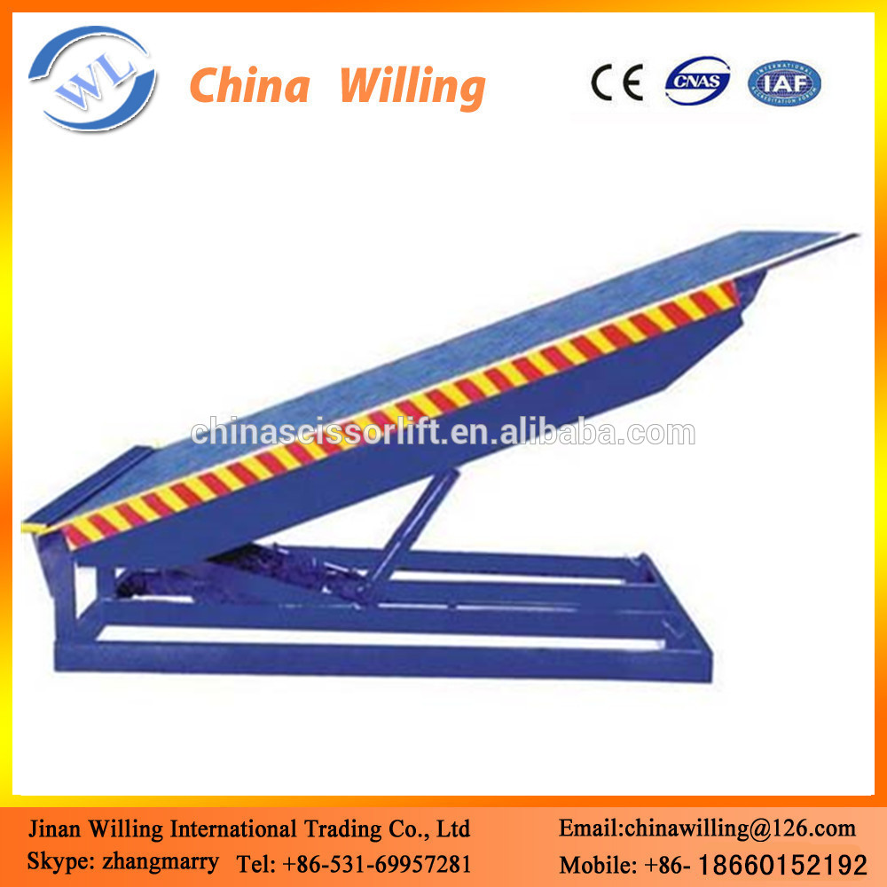 CE stationary central hydraulics full rise scissor lift cheap scissor lift WLG1.0-2.7