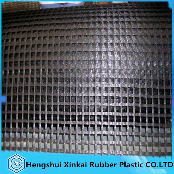 high tensile strength soft soil reinforcement fiberglass biaxial geogrid