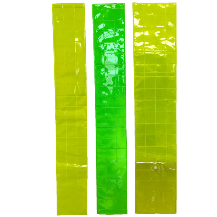 W050A DingFei China High Visibility AU Mining Area Safety PVC Reflective Star Pickets Pocket