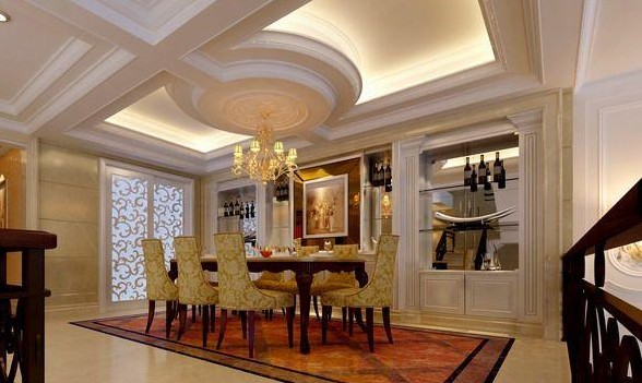 Gypsum plaster column plate for wall decoration