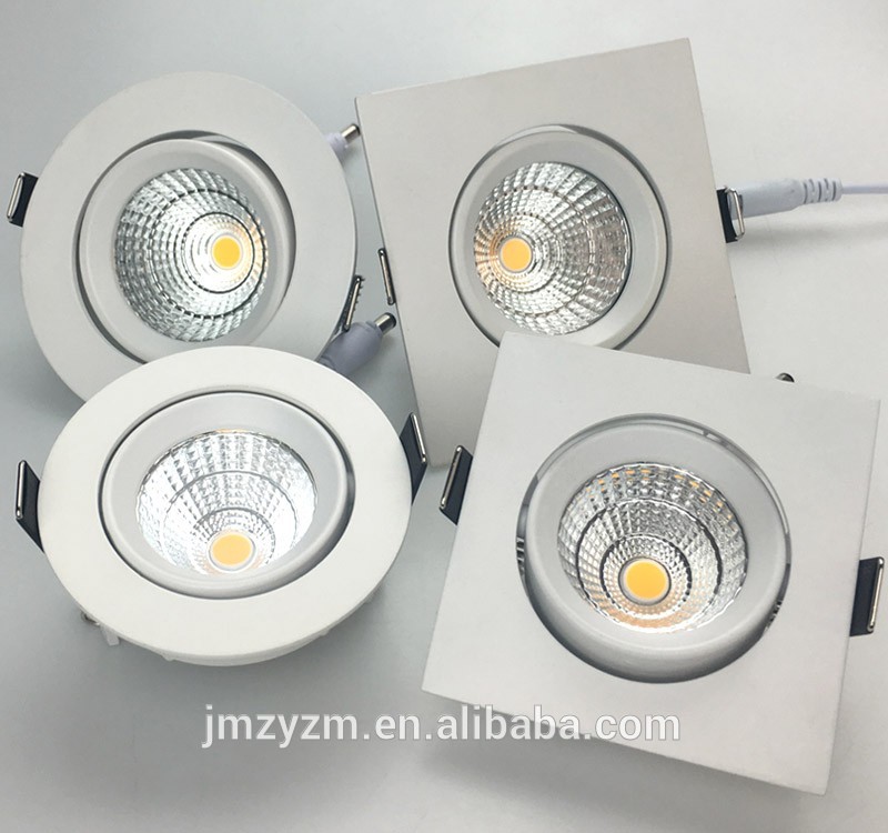 New design 5W die casting aluminum mini recessed cob led downlight