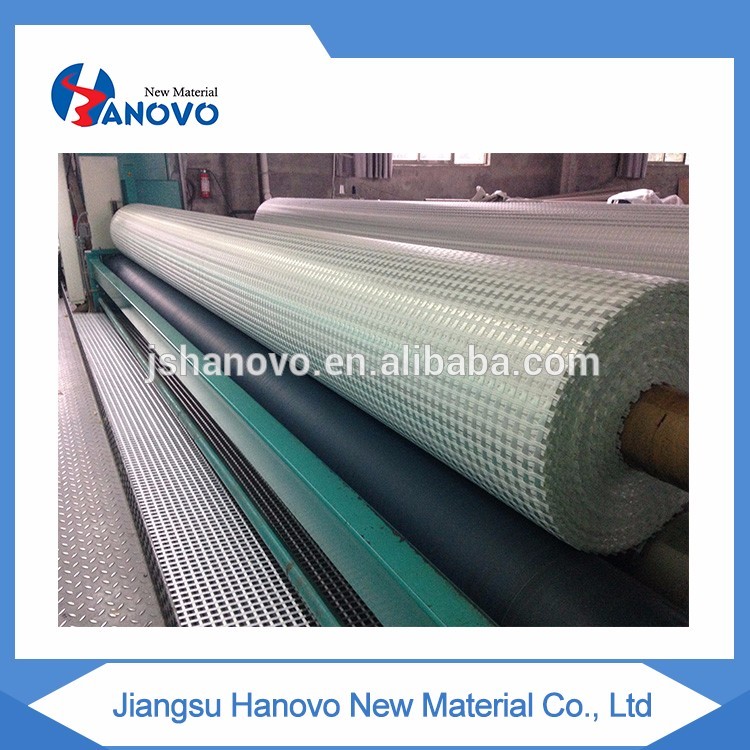 fiberglass geogrid bituminous coating