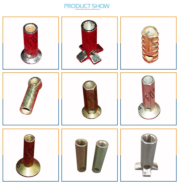 Alibaba construction precast concrete fixing insert lifting socket