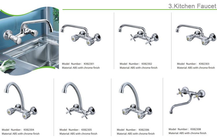 Best Quality Abs Plastic Chromed House Outdoor Garden Tap