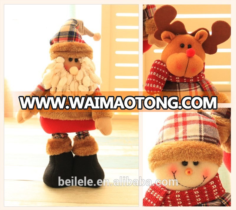 New arrival fabric Christmas doll old man children gift and Christmas Decorations