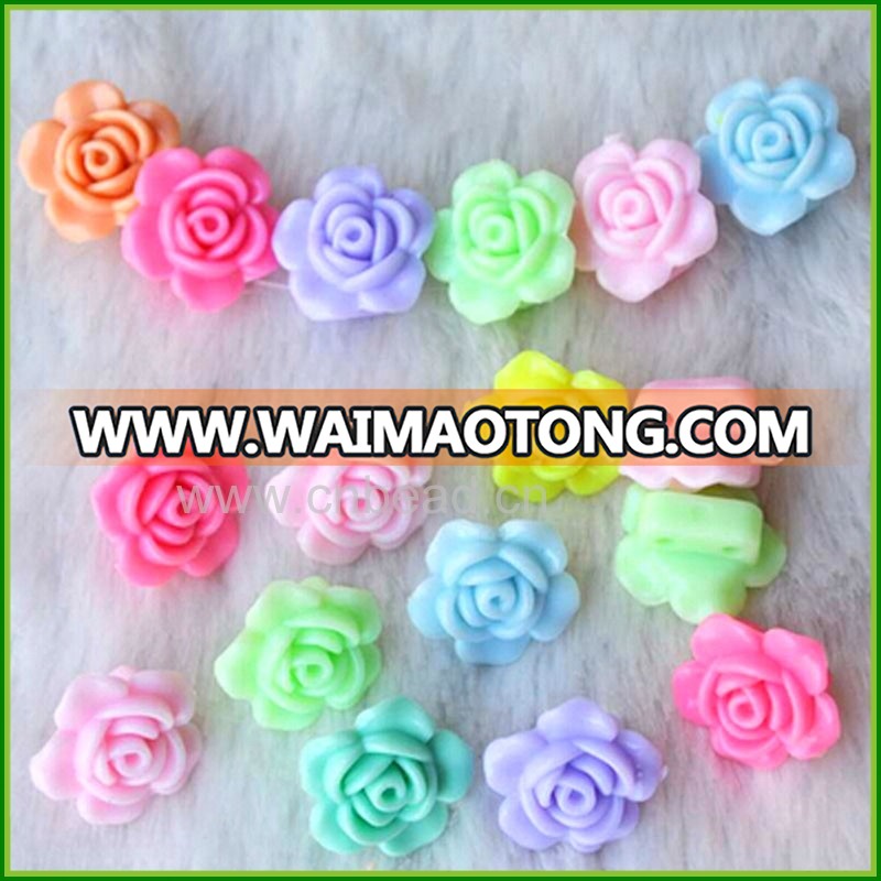 Yiwu landy jewelry factory fashion pastel DIY kids craft jewelry accessory