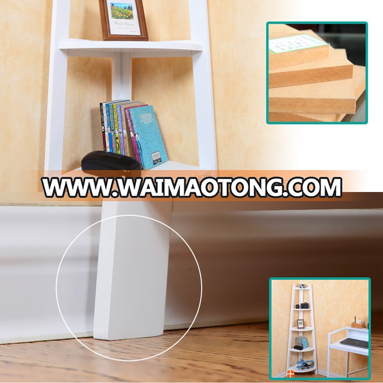 High Quality Wood Corner Shelf Design