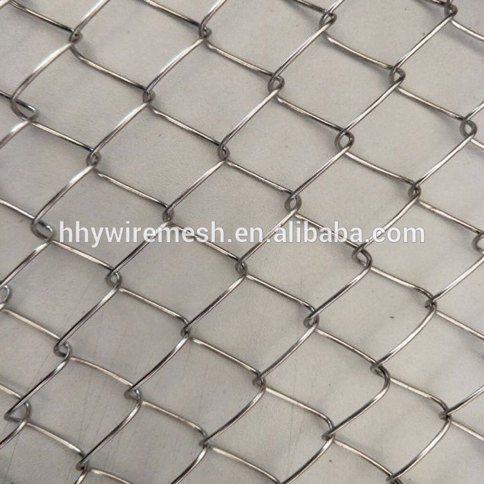 Hot Sale Galvanized Chain Link Fence diamond wire mesh galvanized chain link mesh fence