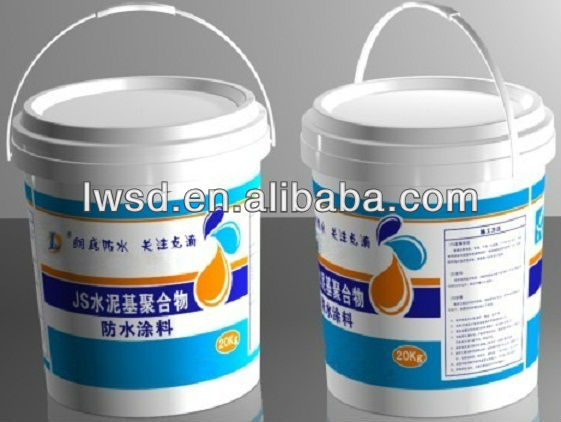 Two composite flexible waterproof coating /polyurethane waterproofing coating for Building roof/waterproof epoxy coating