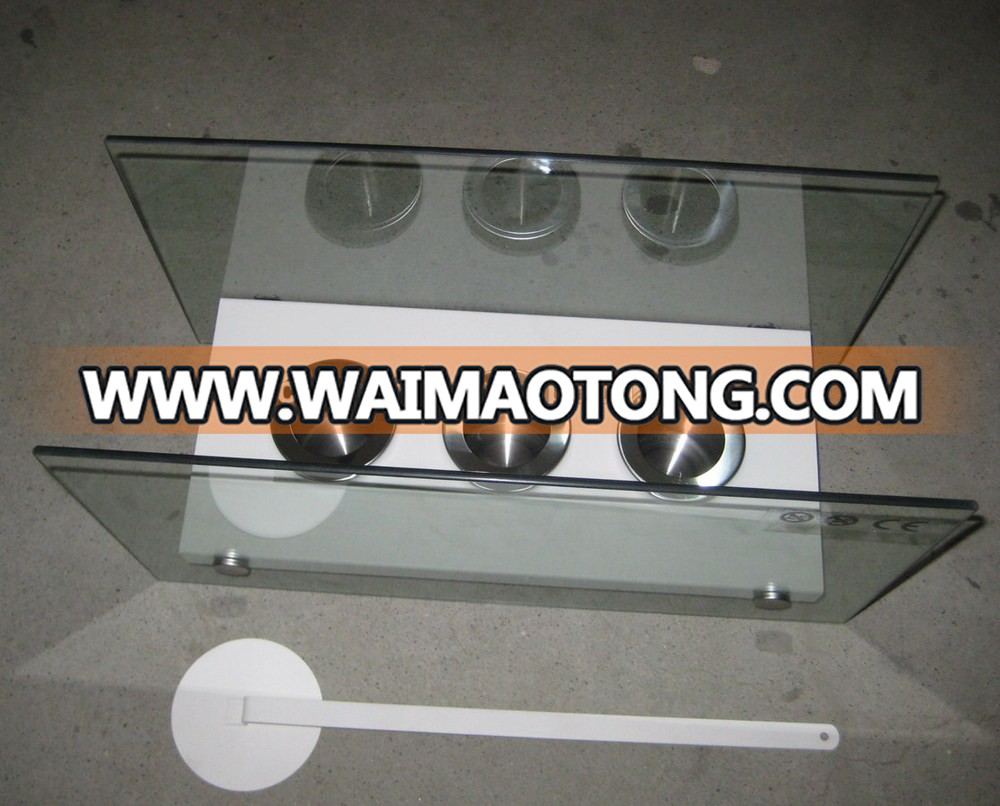 decorative triple bio fuel strong glass fireplace