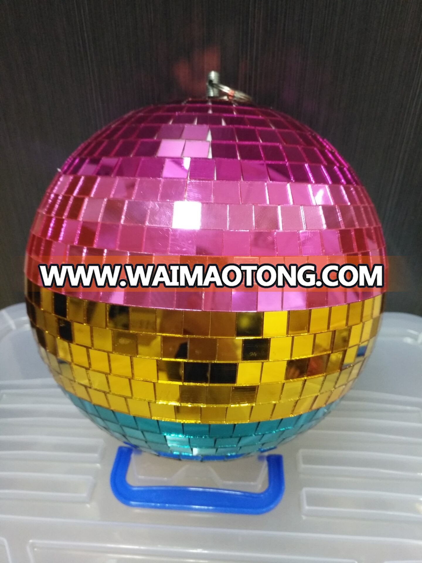 20cm Hanging Rainbow Colorful Table Disco Ball