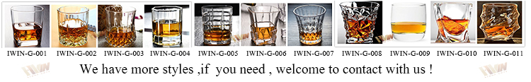 High density whiskey glass with  stainless steel straws wholesale shot glass  in wooden gift box