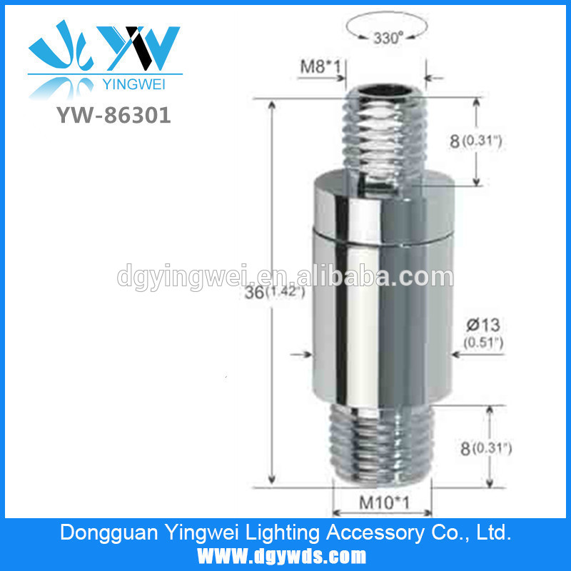 86301 High Quality Swivel Joint For LED Light