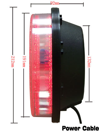 300mm pedestrian red traffic light parts