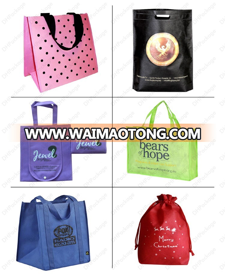 Promotional Laminated Non-woven Bag Small Shopper PPNW Totes