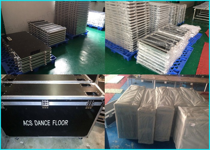 ACS dynamic digital led dance floor panels make program