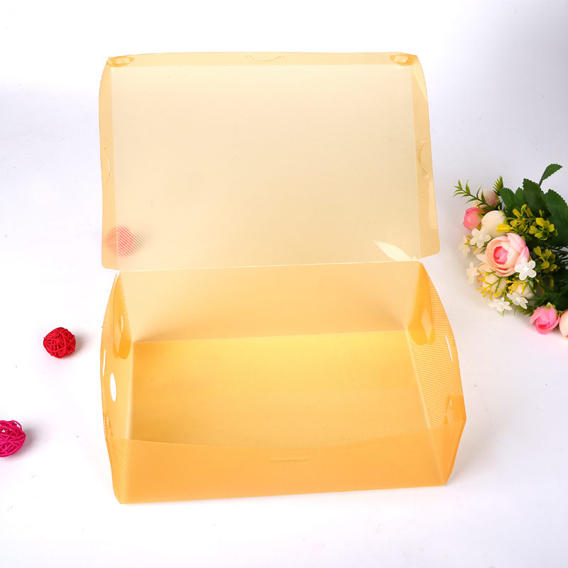 Good Quality pp transparent shoes box plastic