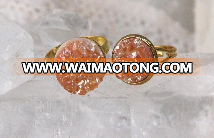 Wholesale chinese domed titanium auar antique rings