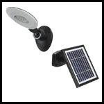 waterproof solar wall light with super bright LED