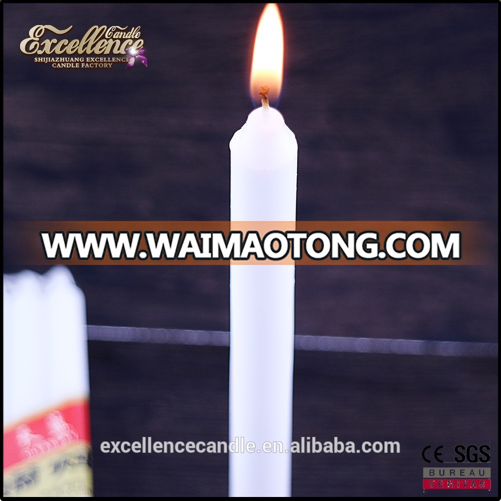 African market factory manufactured plastic bag white stick candle