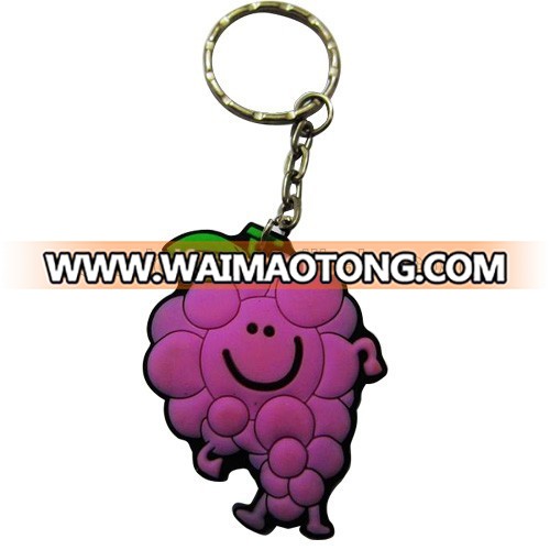 Design your own funny pvc keyring/cute pvc keychain