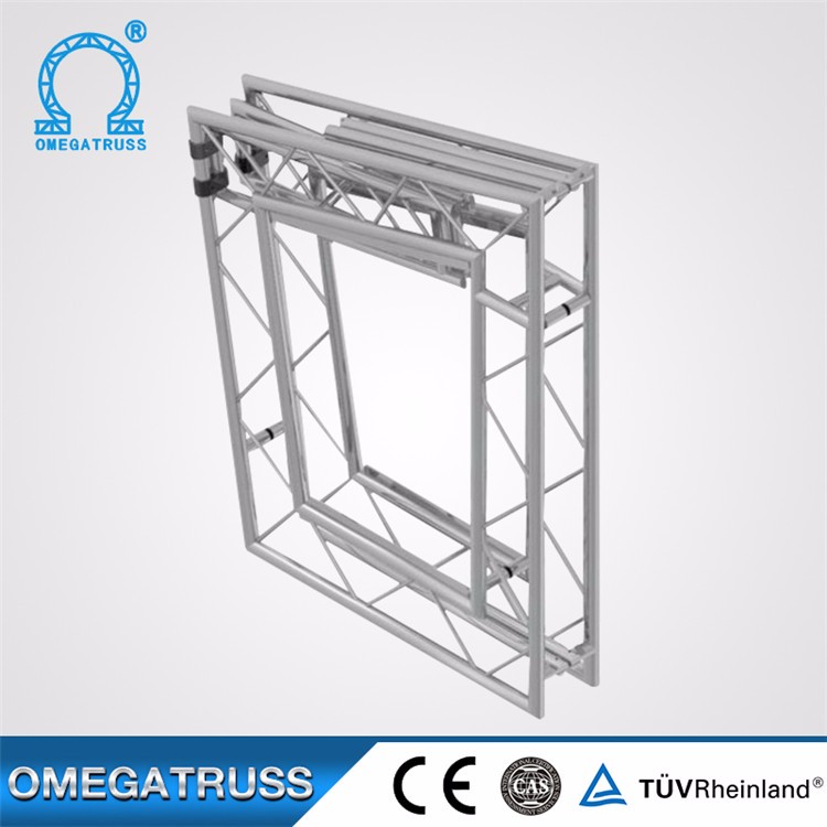 black colour aluminum music booth truss with used for indoor concert