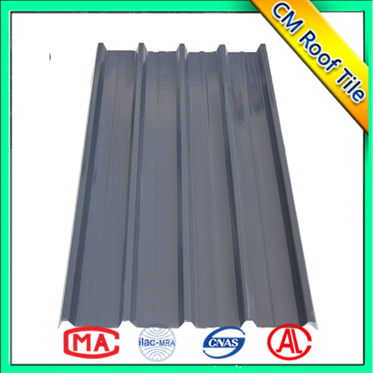 PVC colorful anti-corrosive asa T shape roofing sheet