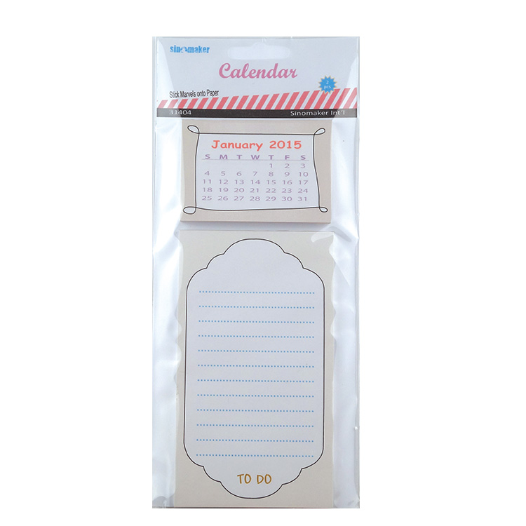 2019 wholesale promotional different size custom to do list notepad for office