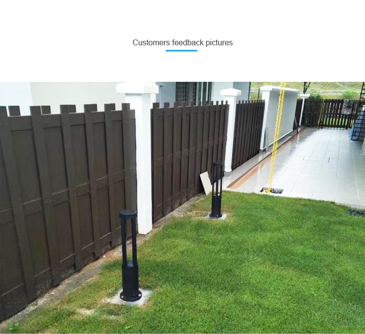 7W 10W Modern High End Bollard Garden Path Light