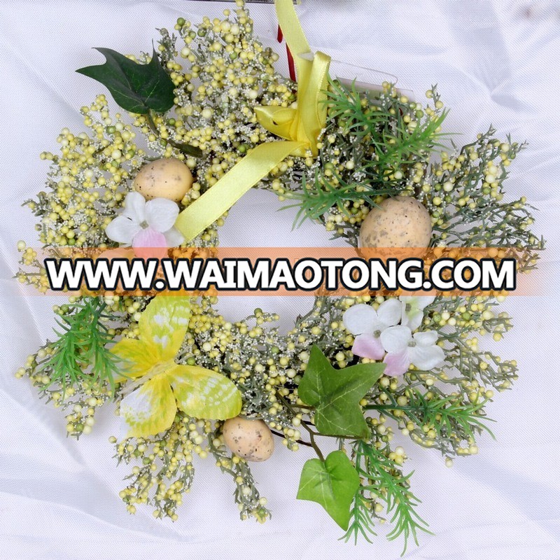 Luxury decorated easter eggs wholesale/ easter wreath decoration