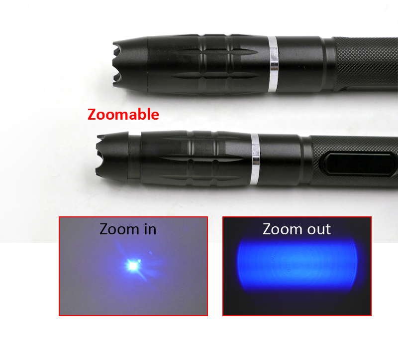 Powerful 450nm Blue Laser Pointer High Powered 2000mw Burning Laser pen