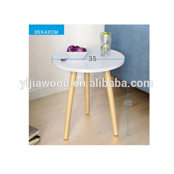 end side table wood material modern design easy clean customized