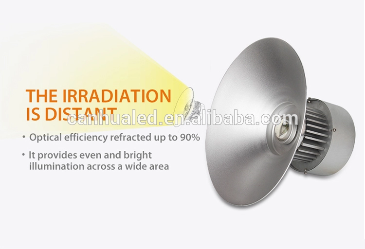 Round aluminum 120degree warehouse 6000K warm white led high bay industrial light 150W 200W 350W workshops highbay lamp