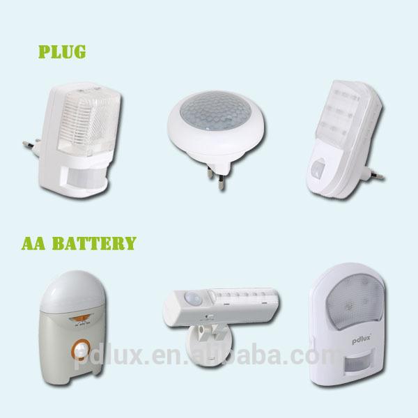 Pdlux motion sensor led night light British and European plug