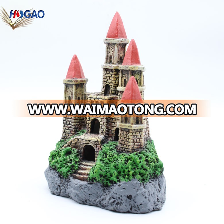 China supplier home decor statue resin miniature building model